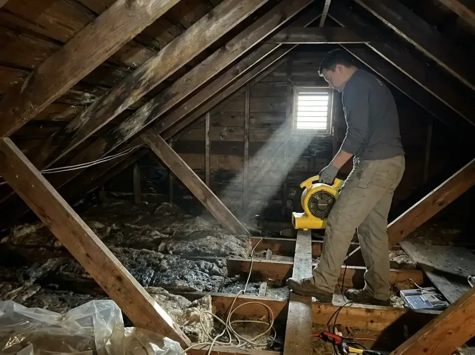 attic-water-damage-drying-proc-007 — frequently asked questions, Emergency Water Extraction & 24/7 Flood Response in Shannon…